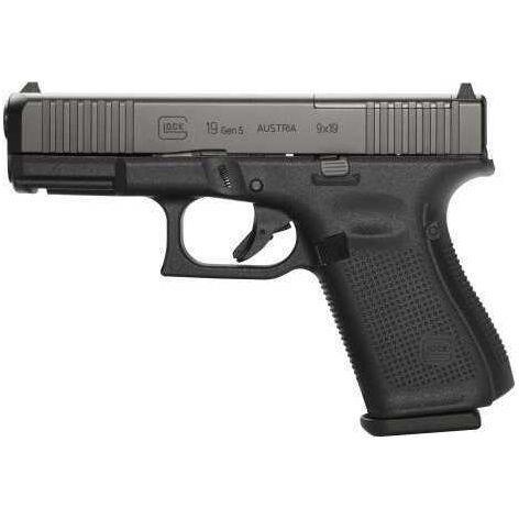 Glock G19 Gen 5 MOS Semi Automatic Pistol 9mm Luger 4.02