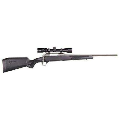 Savage 10/110 Apex Storm XP Bolt Action Rifle 204 Ruger 20" Stainless Steel Barrel 4 Round Capacity Black Synthetic Stock with Scope