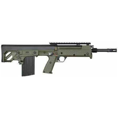 Keltec Rifle Semi Automatic Carbine 308 Winchester 18" Barrel 20 Round Capacity Green Finish