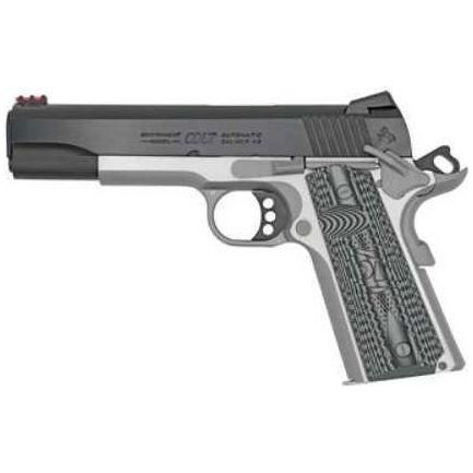 Colts Competition Two-tone Semi-automatic Pistol 45 ACP 5" Barrel Steel Frame Finish 8 Round Series 70 Firing System - Buy A Gun