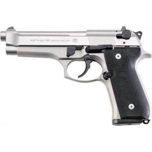 Beretta 92FS Inox Semi Automatic Pistol 9mm 4.9