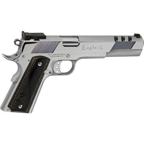 Iver Johnson Eagle Xl Ported Semi-Automatic Pistol 45 ACP 6" Barrel 8 Round Polished Chrome Finish - Buy A Gun