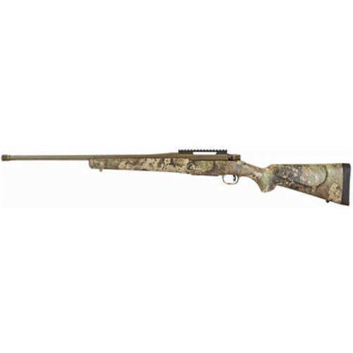 Mossberg Patriot Predator Bolt 6.5 Creedmoor 22" Brown Strata Camo Right Hand 1 Mag Fluted/Threaded 5 Round