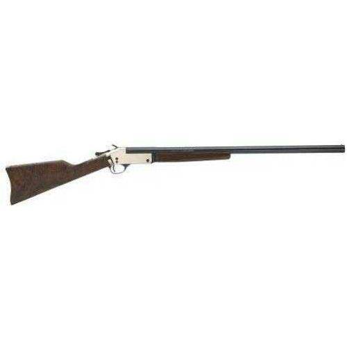 Henry Single Shot Break Open Shotgun 410 Gauge with a 26-inch barrel and 3-inch chamber, featuring an American walnut stock for a classic look.