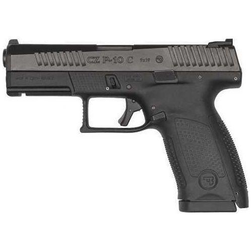 CZ-USA P-10 C 9mm 10 round Capacity 4.02" Barrel Black Polycoat Finish - Buy A Gun