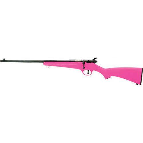 Savage Rascal Bolt Action Rifle 22 Long 16.125" Barrel Single Shot Synthetic Pink