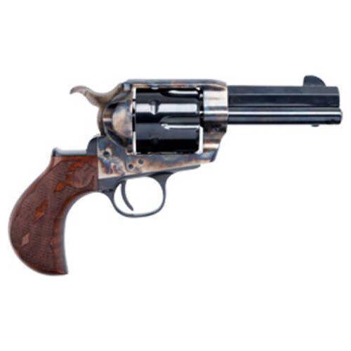 Cimarron El Malo 2 Thunderer Revolver Single Action 45 Long Colt 6 Round Capacity 3.5" Octagon Barrel Blue Finish - Buy A Gun