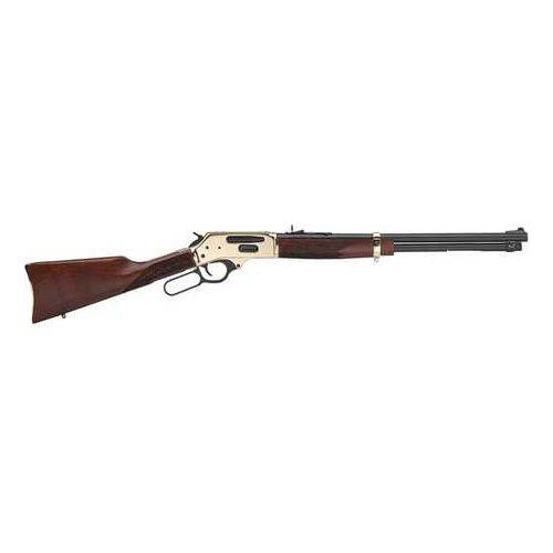 Henry Side Gate Lever Action Rifle 38-55 Winchester 20" Barrel 5 Round American Walnut Stock Brass Receiver/Blued