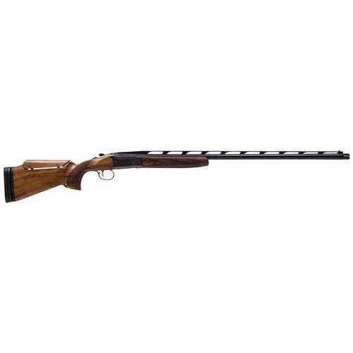 CZ-USA All American Single Trap 12 Gauge Shotgun with 32-inch barrel, 3-inch chamber, and blued finish. Designed for precision trap shooting.