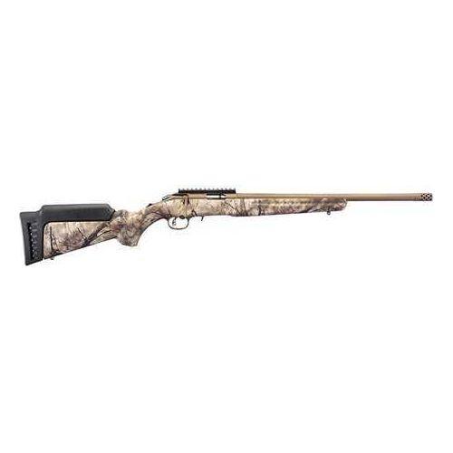 Ruger American Rimfire Bolt Action Rifle .22 WMR 18" Barrel 9 Round Capacity Go Wild Camo