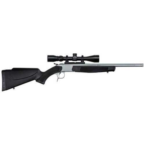 CVA Scout V2 Single Shot Takedown Compact Combo .300 AAC Blackout 16.5" Fluted SS Barrel Stock Matte Stainless Finish