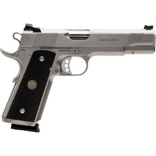 Wilson Combat 1911 CQB Elite Semi Automatic Pistol 45 ACP 5" Barrel 8 Round Stainless Steel - Buy A Gun