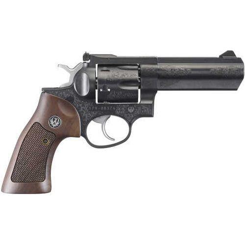 Ruger GP100 Deluxe Engraved TALO Edition 357 Magnum 4.2" Barrel 6 Round Blued Finish Hardwood Grip - Buy A Gun