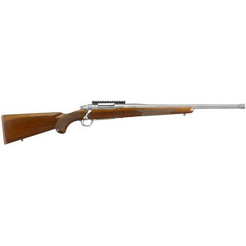 Ruger Hawkeye Hunter Rifle .308 Winchester Stainless Finish Walnut Stock 4+1 Capacity 20" Threaded Barrel