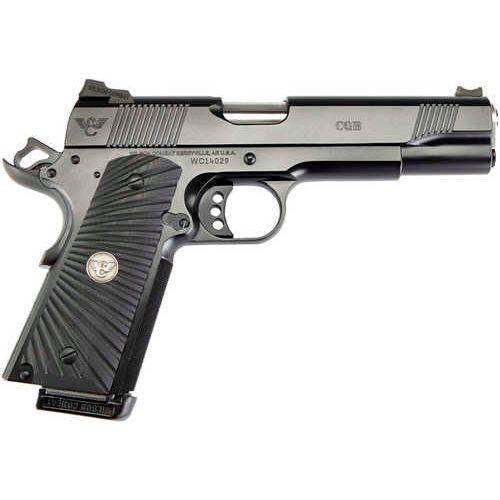 Wilson Combat CQB Full-Size 9mm 5" Barrel 8 Round Black Armor Tuff Finish G10 Starburst Grips - Buy A Gun