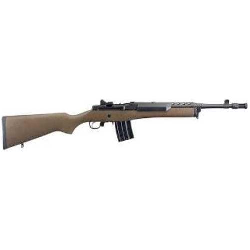 Ruger Mini-14 Tactical Rifle 5.56 NATO 16.12" Threaded Barrel 20 Round Black Speckled Brown Synthetic Stock