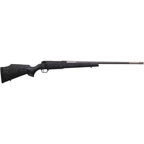 Mark V Accumark Bolt Action Rifle 26" Barrel 6.5-300 Weatherby 3+1 Black With Grey Webbing