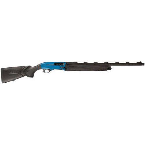 Beretta 1301 Competition Semi Automatic Shotgun With Kick Off Stock 12 Gauge 21" Barrel 3" Chamber Black Finish Blue Receiver