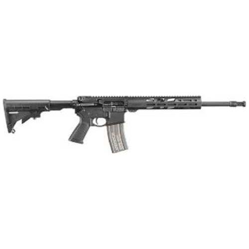 Ruger AR-556 Rifle 300 Blackout 16.10" Barrel Round Finish 6 Position Stock