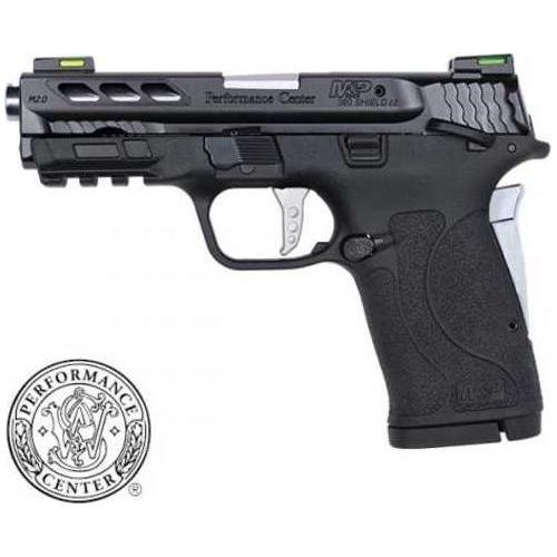 Smith & Wesson Performance Center M&P 380 Shield EZ M2.0 Silver Ported Barrel ACP 3.8