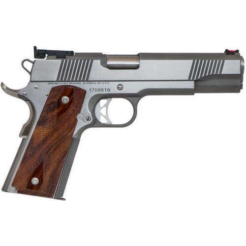 Dan Wesson Pointman PM-45 1911 Pistol 45 ACP 5" Barrel 8 Round Stainless Steel Finish With Cocobolo Grip - Buy A Gun