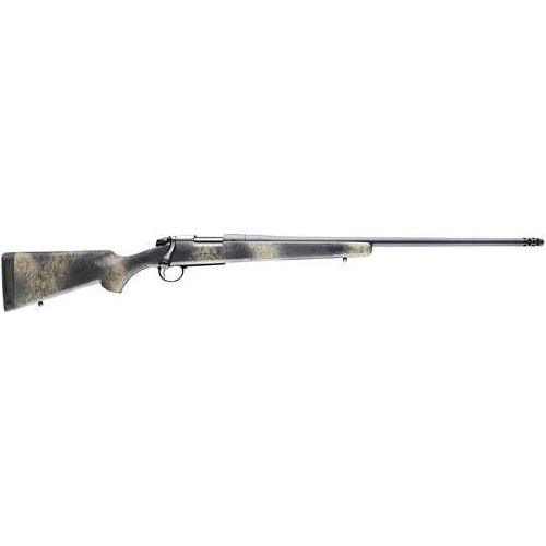 Bergara B-14 Ridge Wilderness Rifle 300 Win Mag 24" Barrel Woodland Camo American Style Stock Matte Blued