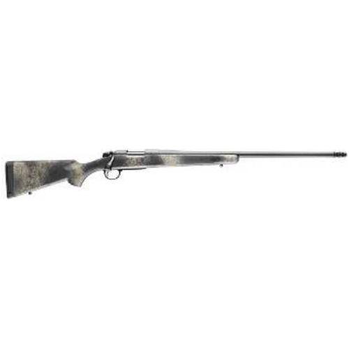 Bergara B-14 Wilderness Ridge Rifle 6.5 Creedmoor 18" Barrel Sniper Grey Cerakote Finish American-style Synthetic With Softtouch Stock