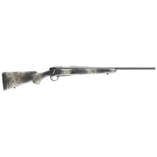 Bergara B-14 Wilderness Hunter Rifle 7mm Remington Mag 24" Barrel Sniper Grey Cerakote Finish Hand-painted Camo Stock