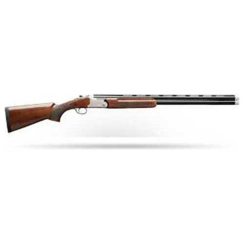 Charles Daly 202 20 GA Shotgun with a 26-inch barrel and checkered walnut stock. Over/under design ideal for hunting and sport shooting.