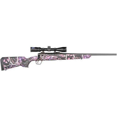 Savage Arms Axis II XP Compact Rifle 6.5 Creedmoor 20" Barrel Muddy Girl Stock Matte Black Right Hand Bushnell Banner