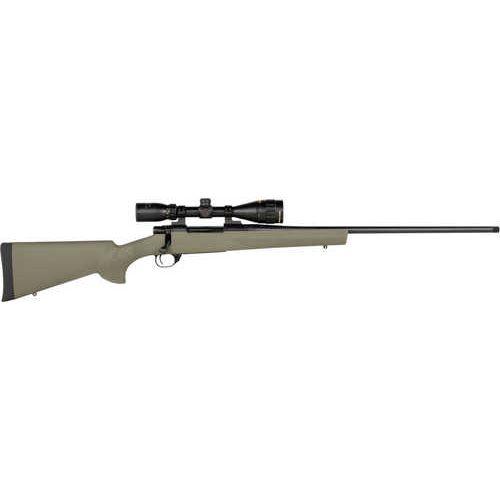 Howa Hogue Gamepro 2 Rifle 7mm Rem Mag 24" Barrel Green Fixed Pillar-Bedded Overmolded Stock Blued Right Hand