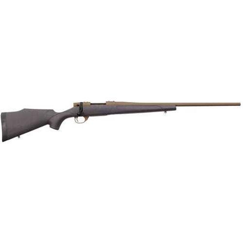 Weatherby Vanguard Weatherguard Rifle 7mm Remington Magnum Black With Bronze Webbing