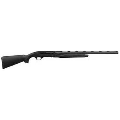 Retay Gordion 12 Gauge Shotgun with 28-inch barrel, matte black finish, and inertia action. Features oversized controls and quick unload system.