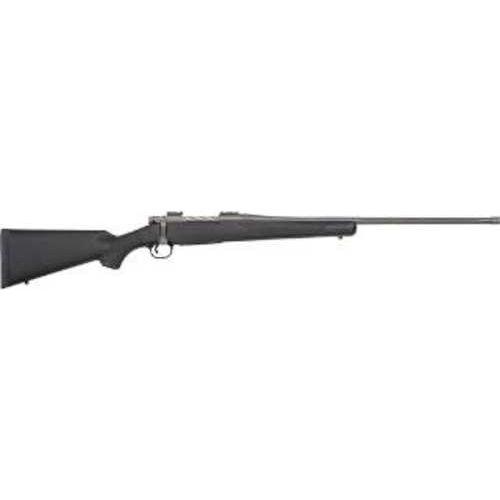 Mossberg Patriot Rifle 7MM Remington Magnum 24" Barrel Stainless Cerakote Finish Black Stock