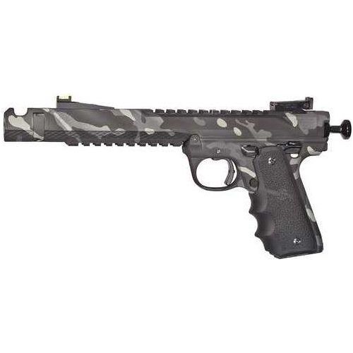 Volquartsen Firearms Black Mamba Camo 22 Long Rifle 6" Barrel Cerakote - Buy A Gun