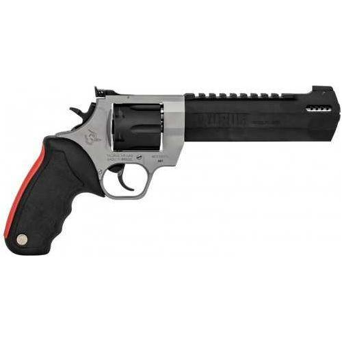 Taurus Raging Hunter Revolver 44 Remington Magnum 6.75" Ported Barrel 6 Shot Black/Stainless Steel - Buy A Gun