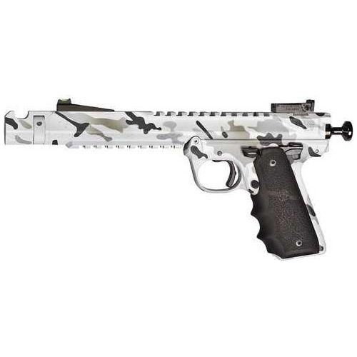 Volquartsen Firearms Black Mamba Pistol 22 Long Rifle 6" Barrel Artic Camo Stock - Buy A Gun