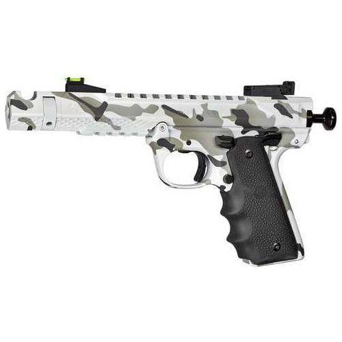 Volquartsen Firearms Black Mamba Pistol 22 Long Rifle 4.5" Barrel Artic Camo Cerakote - Buy A Gun