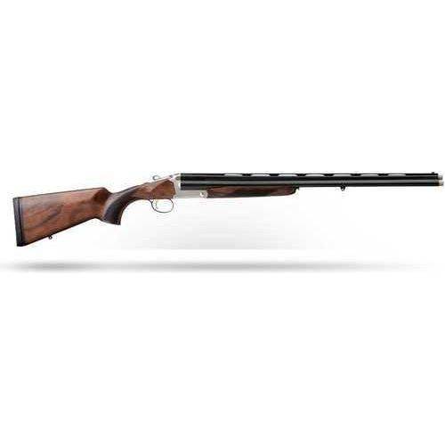 Charles Daly Triple Crown Shotgun 410 Gauge with a 26-inch barrel, white receiver, and blued finish. Features a hand-oiled checkered walnut stock.