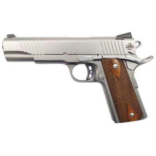 Armscor RI Rock Standard FS Pistol 45 ACP 5" Barrel Stainless Frame Wood Grips - Buy A Gun