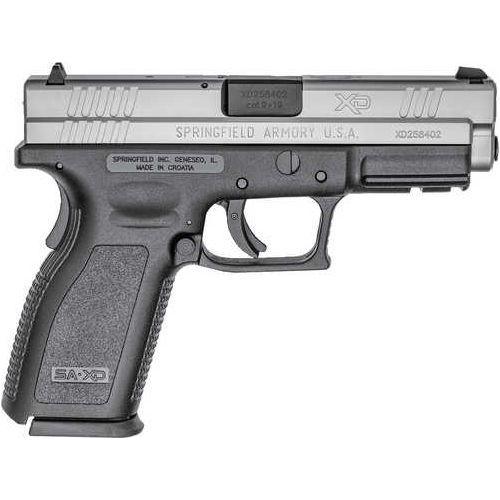 Springfield Armory XD9 Essentials Pistol 9mm Luger 2 Tone 4" Barrel 10 Rounds CA Compliant XD9301 - Buy A Gun