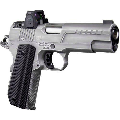 Ed Brown FX2 45 ACP 4.25" Barrel 7 Round Capacity Stainless Steel Slide Black G10 Grip with Trijicon RMR Sight - Buy A Gun