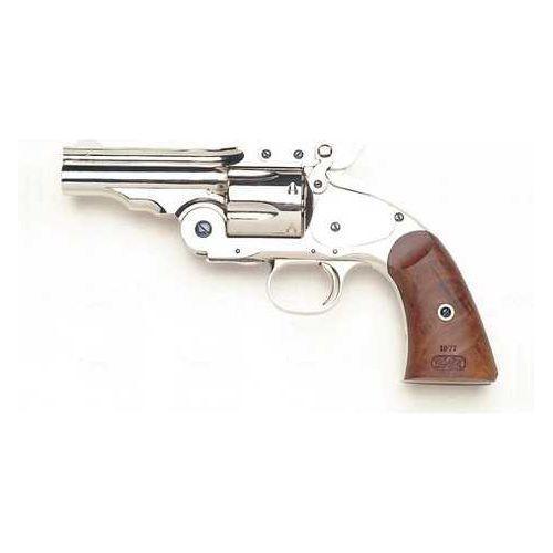 Top Break Schofield Nickel .38 Spec 5" Barrel With Walnut Grip - Buy A Gun