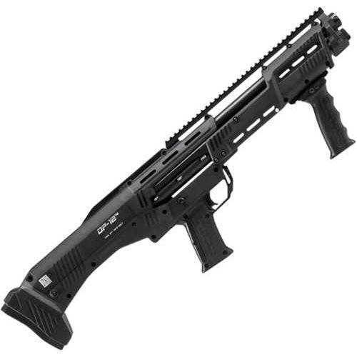 Standard Manufacturing DP-12 Double Barrel Pump Repeater 12 Gauge Shotgun 16 Round Capacity Black DP12