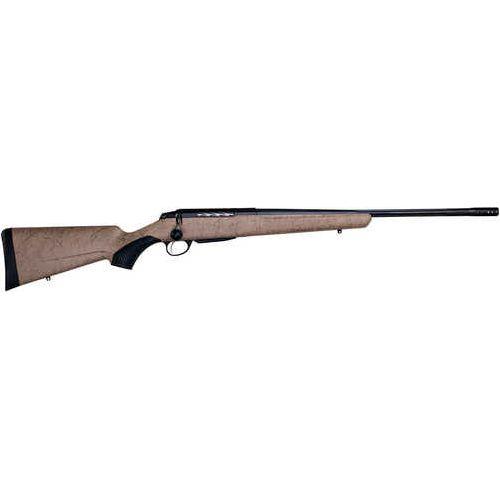 Tikka T3x Lite Rifle 6.5 PRC 24.3" Barrel Tan Roughtech Stock With Black Webbing