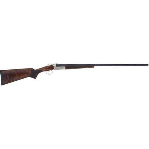 TriStar Bristol Silver SxS Shotgun 12 Gauge 28" Barrel 2.75" Chamber Nickel Oiled Turkish Walnut Stock