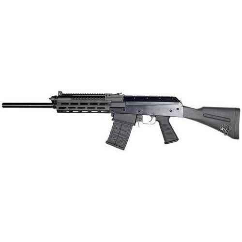 JTS Shotgun M12AK T1 Black 12 Gauge 18.70" Barrel 3" Chamber 5+1 Fixed Stock MLOK Rail