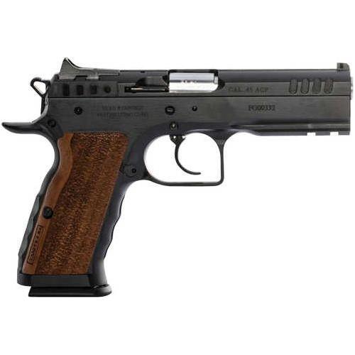 IFG Stock I Pistol 45 ACP 4.50" Barrel 10 Round Black Steel Slide Wood Grip - Buy A Gun