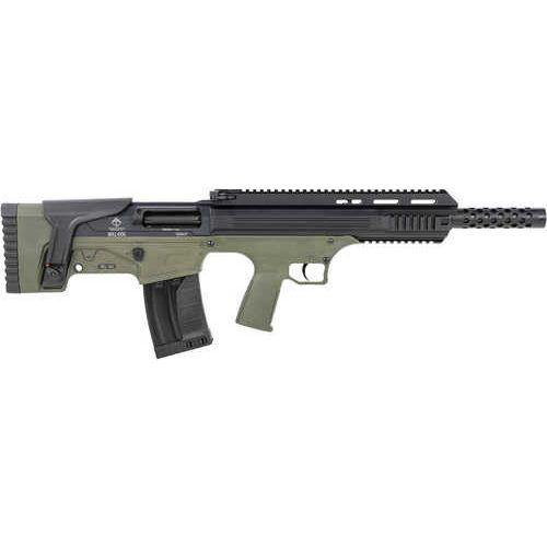 ATI Bulldog Shotgun 12 Ga 3" Chamber 18.50" Barrel 5 Round Black Finish Green Fixed Bullpup Stock