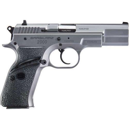 Sar 2000 Pistol 9mm 4.50" Barrel 17 Round Stainless Steel Fame and Slide Black Polymer Grip - Buy A Gun